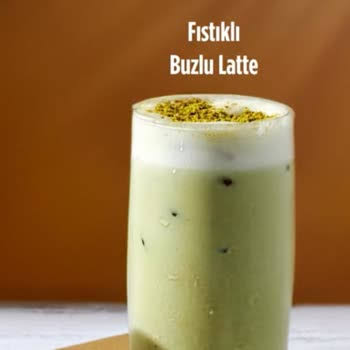 Fıstıklı latte